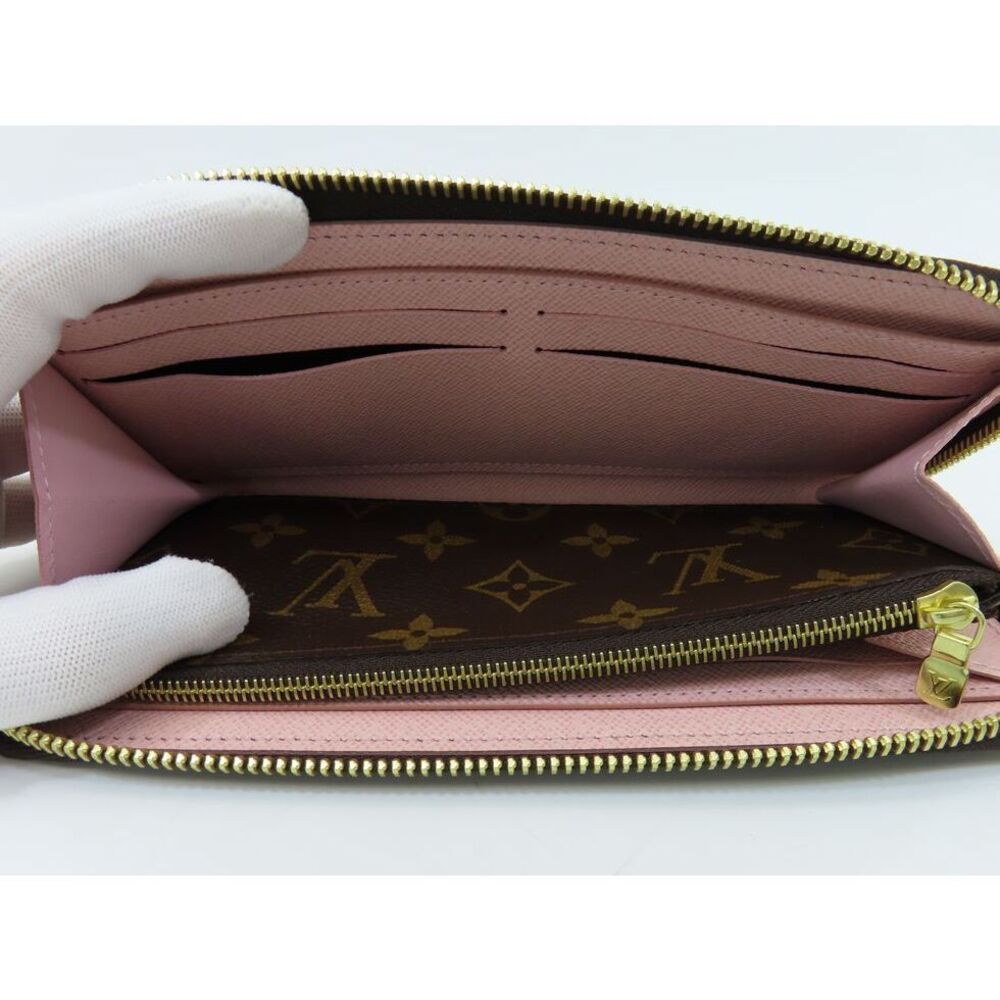 Louis Vuitton Monogram Rose Pink Ballerine Portefeuille Clemence Long Wallet - Picture 6 of 9